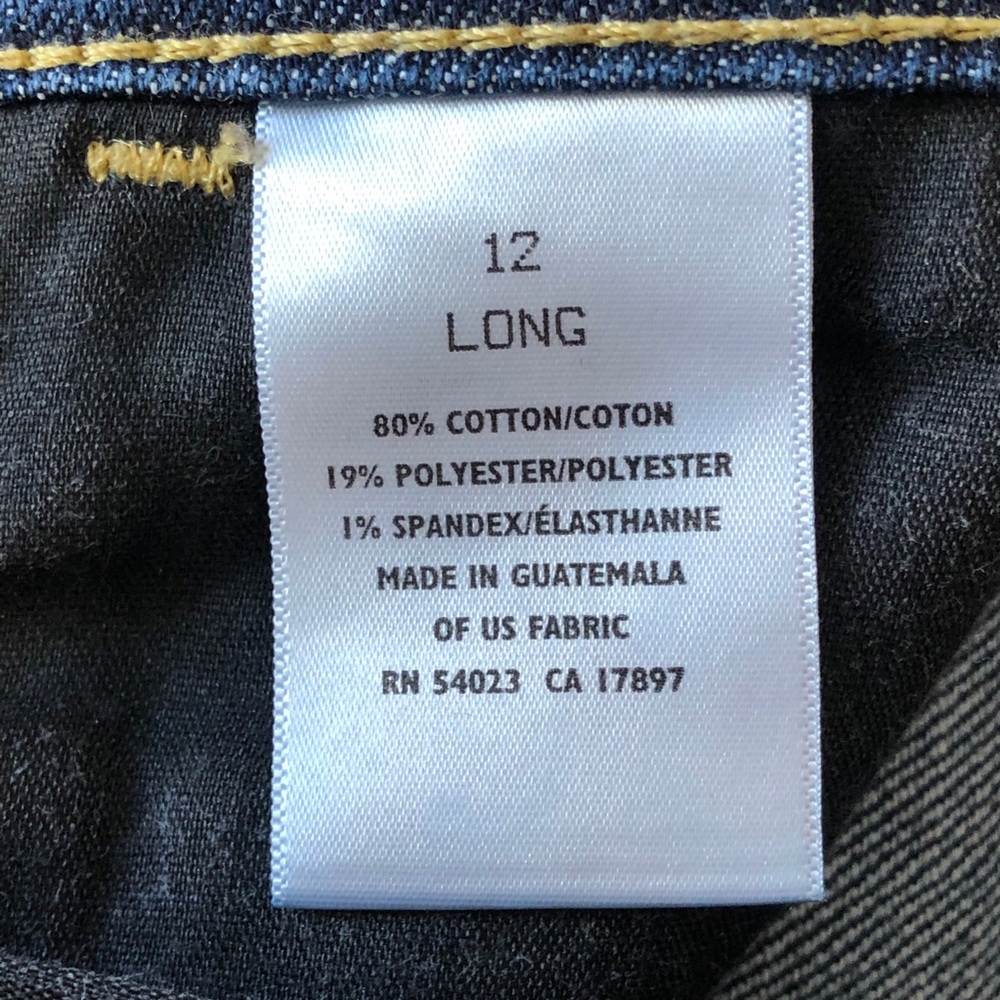 Old Navy Jeans The Flirt Boot Cut Size 12 Long - Picture 5 of 15